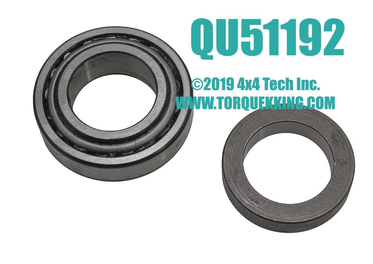 QU51192 Timken Rear Wheel Bearing with Lock Ring for Semi-Float Axles Torque King 4x4