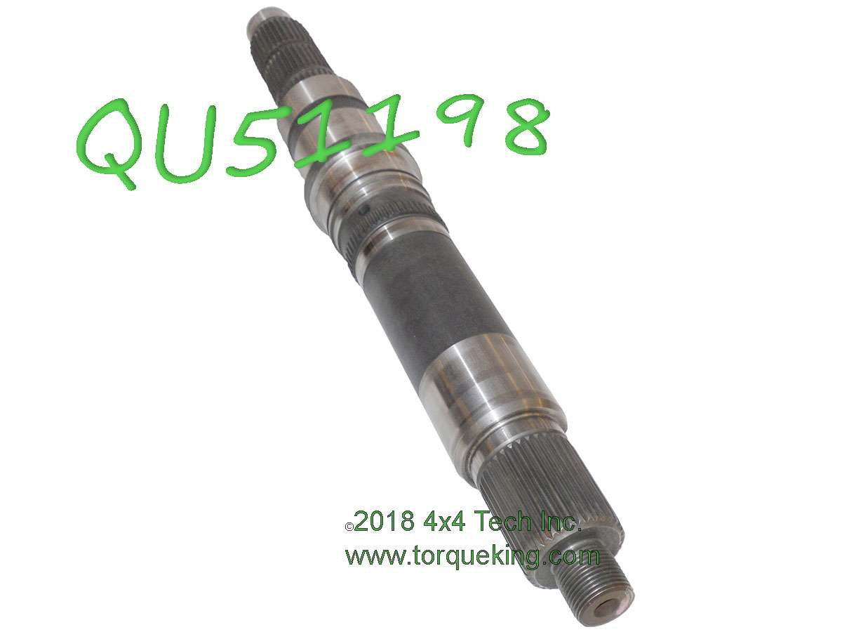 QU51198U Used Mainshaft (Rear Output Shaft) for Ford NV271 & NV273 Torque King 4x4