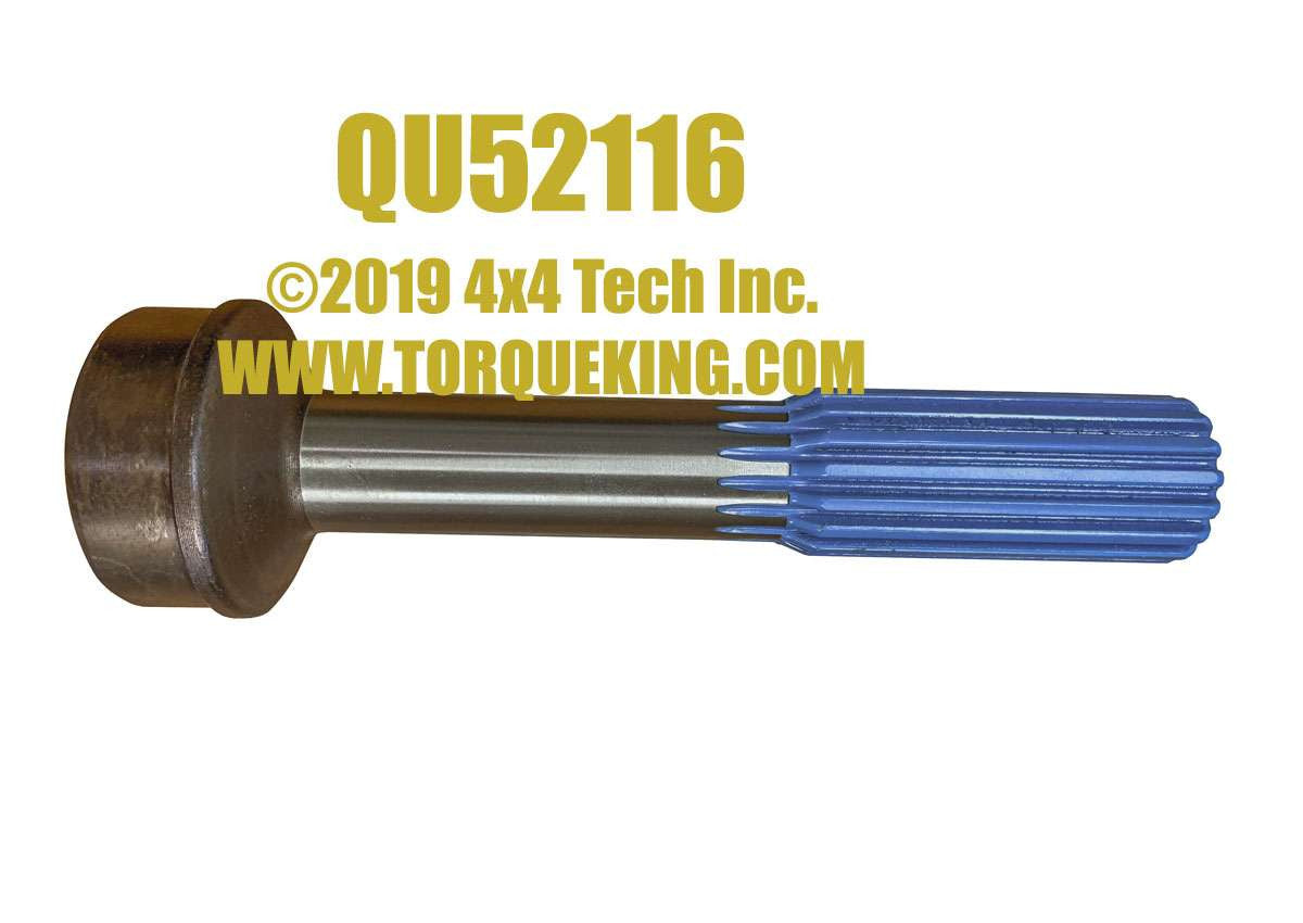 QU52116 1-1/2" x 16 Spline x 8-1/4" Driveshaft Slip Stub for Ford Front CV Shafts Torque King 4x4