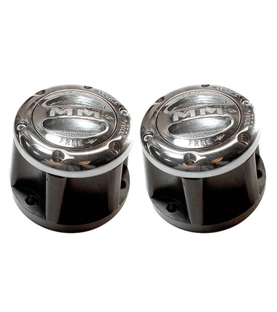 QU56113 6-Bolt 27 Spline Mile Marker 457 Hub Set Torque King 4x4