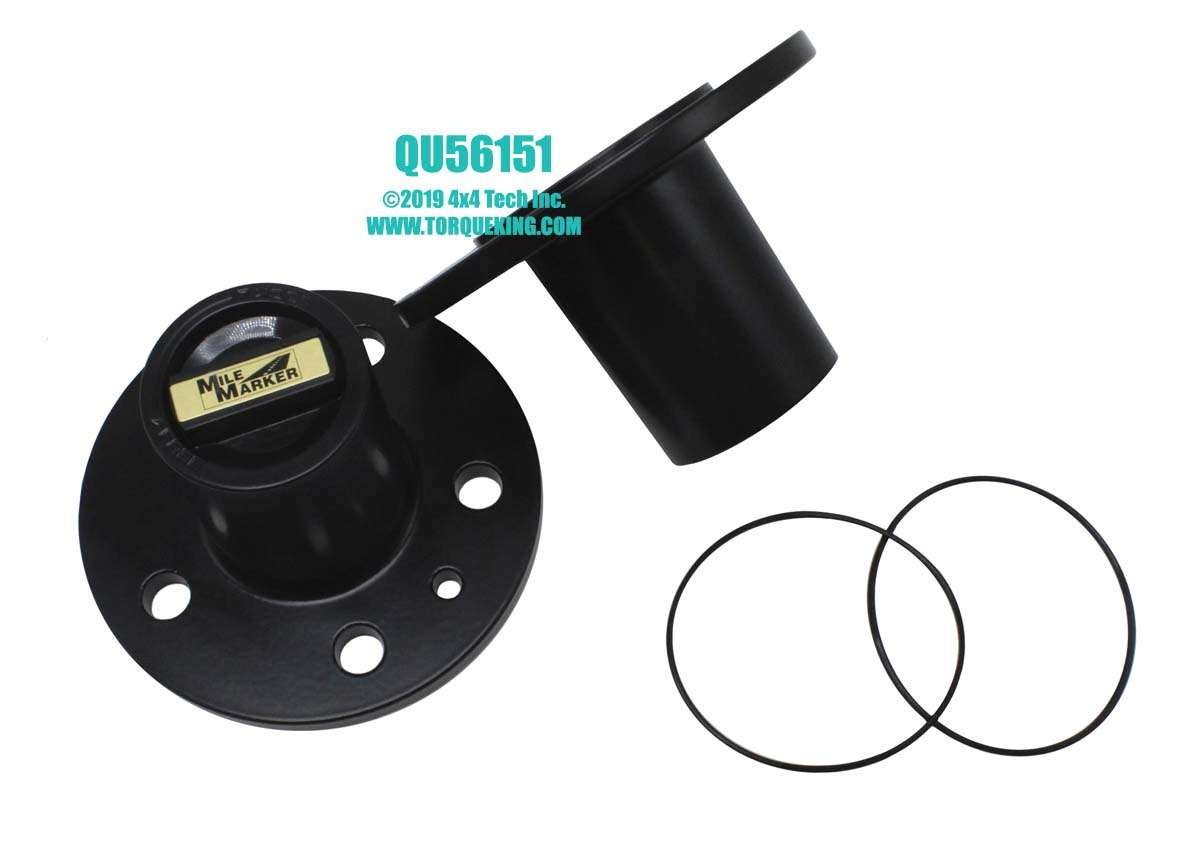 QU56151 27 Spline Pancake Style Mile Marker Lockout Hub Set Torque King 4x4