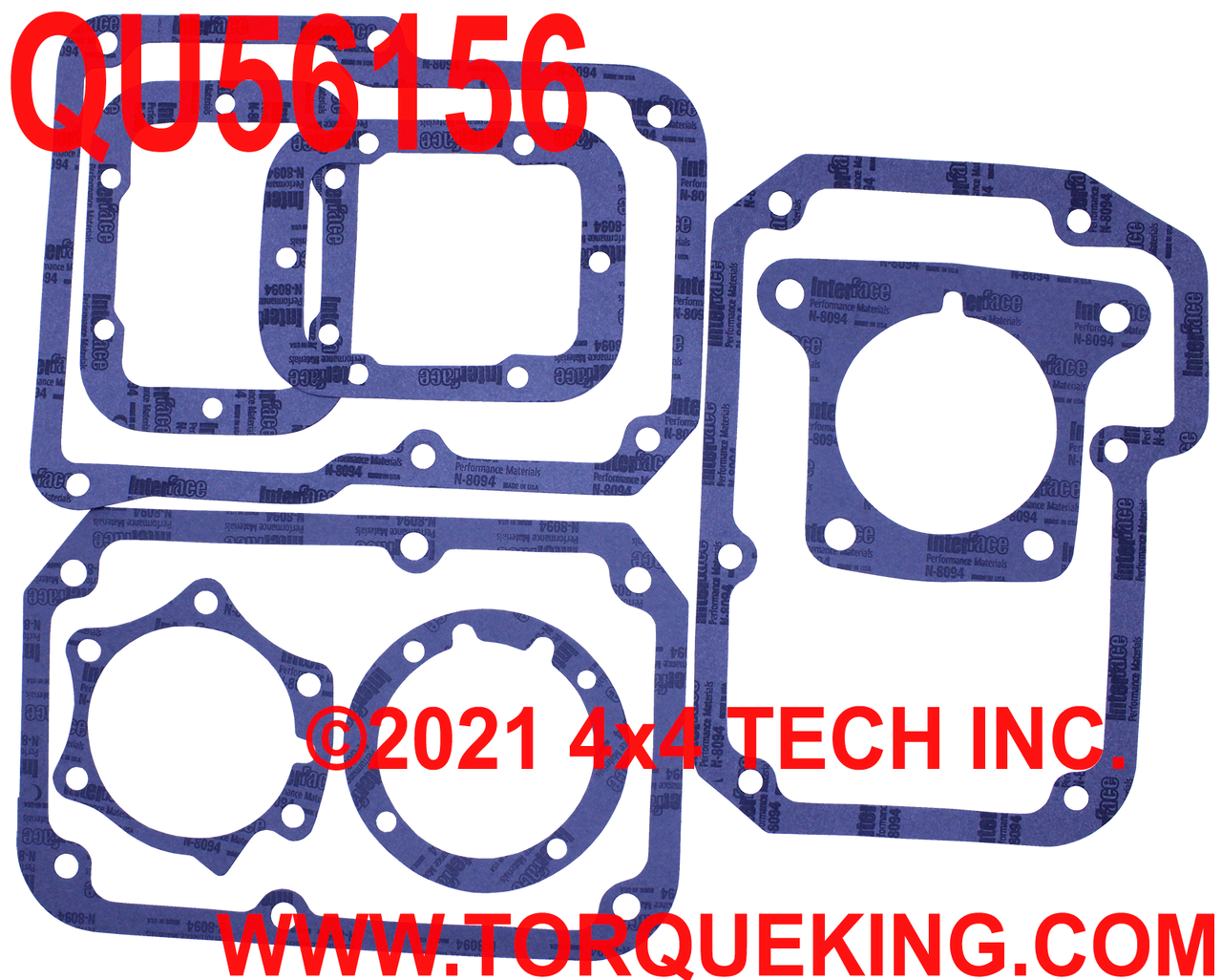 QU56156 T98 Transmission Gasket Set Torque King 4x4