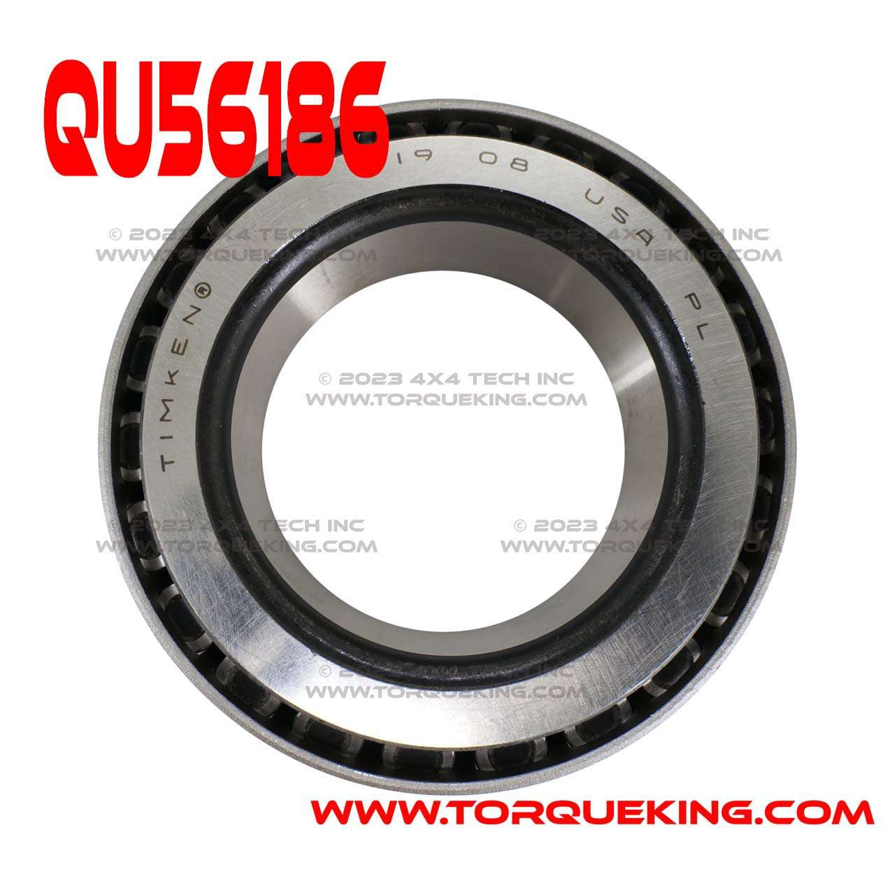 QU56186 S110 Rear Outer Wheel Bearing for 05-09 GM Dana S110 Torque King 4x4