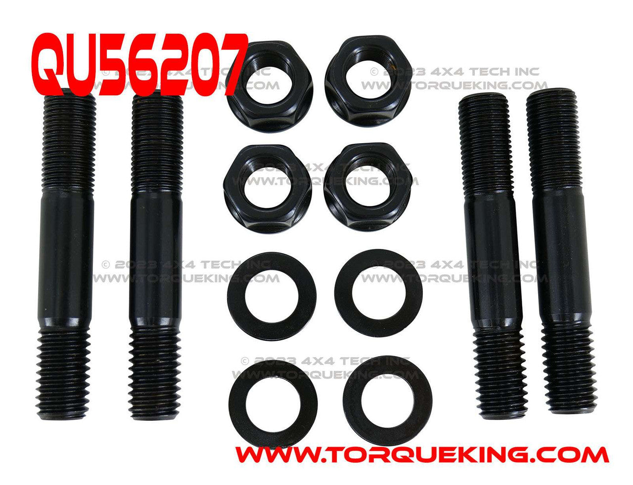 QU56207 Replacement Steering Arm Stud Kit for 1975-1993 Dana 60 Torque King 4x4