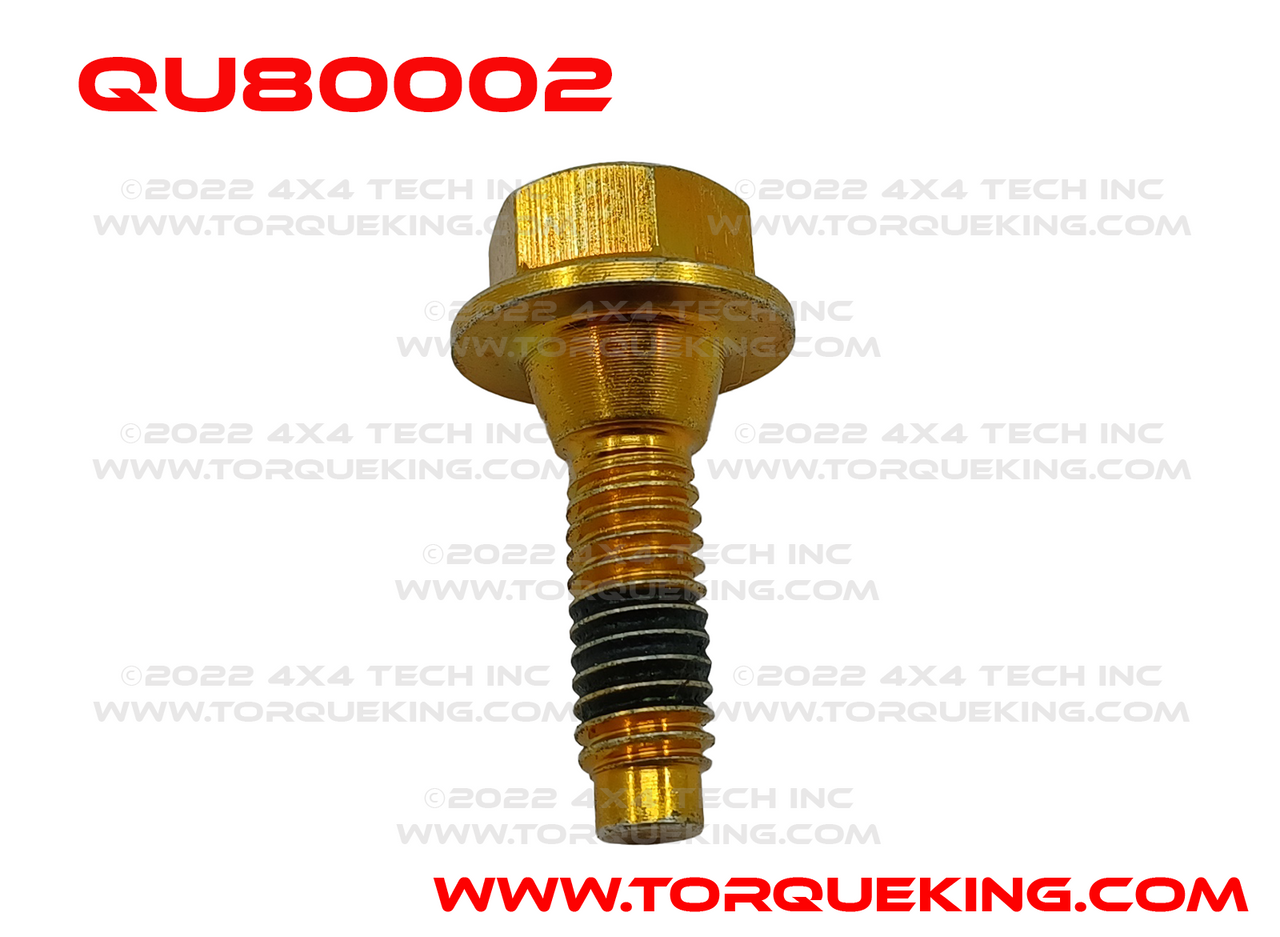 QU80002 Caliper Slide Lock Bolt for 1976-1985 Ford 4x4 with Disc Brakes Torque King 4x4
