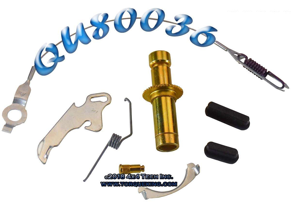 QU80036 Right Brake Shoe Self Adjuster Repair Kit Torque King 4x4