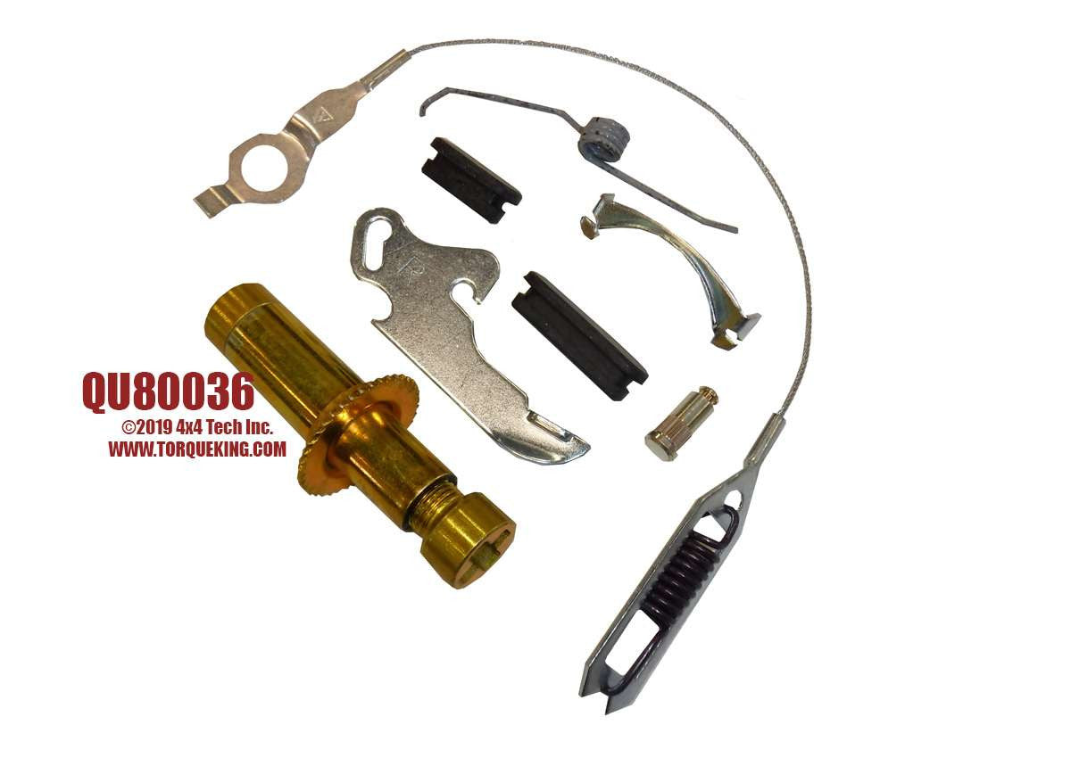 QU80036 Right Brake Shoe Self Adjuster Repair Kit Torque King 4x4