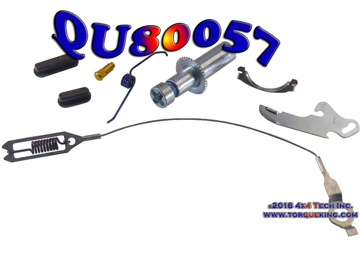 QU80057 Left Brake Shoe Self Adjuster Repair Kit Torque King 4x4