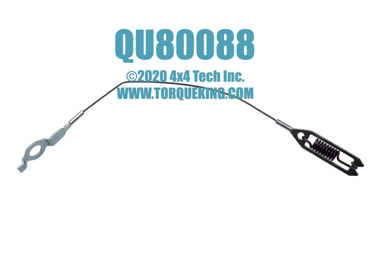 QU80088 Brake Self Adjusting Cable for Bendix 12" & 12-1/8" Drum Brakes Torque King 4x4