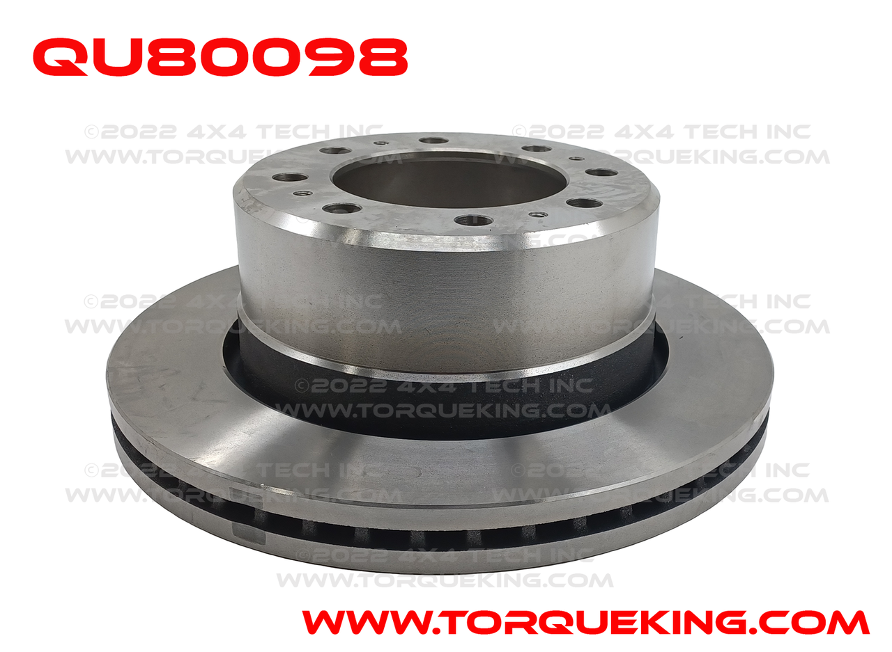 QU80098 2009-2022 Dodge Rear Brake Drum Rotor for Most AAM Rear Axles Torque King 4x4