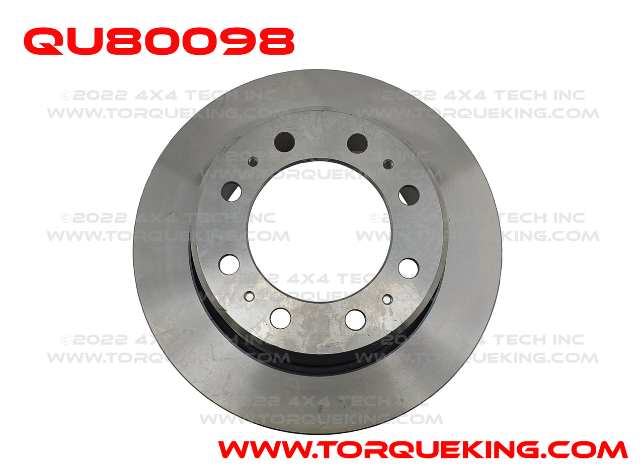QU80098 2009-2022 Dodge Rear Brake Drum Rotor for Most AAM Rear Axles Torque King 4x4