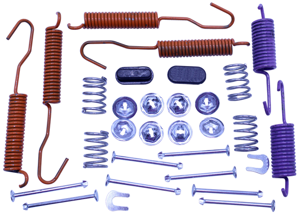 QU80214 Front Brake Shoe Hardware Kit for 12-1/8