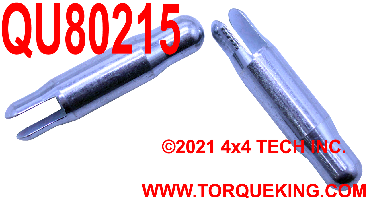 QU80215 Wheel Cylinder/Brake Shoe Link for 12-1/8"x2" Front Brakes Torque King 4x4