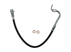 QU80283 Front Left 20" Long Disc Brake Hose for 73-75 F250, F350 4x2 Torque King 4x4