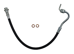 QU80284 Front Right 20" Long Disc Brake Hose for 73-75 F250, F350 4x2 Torque King 4x4