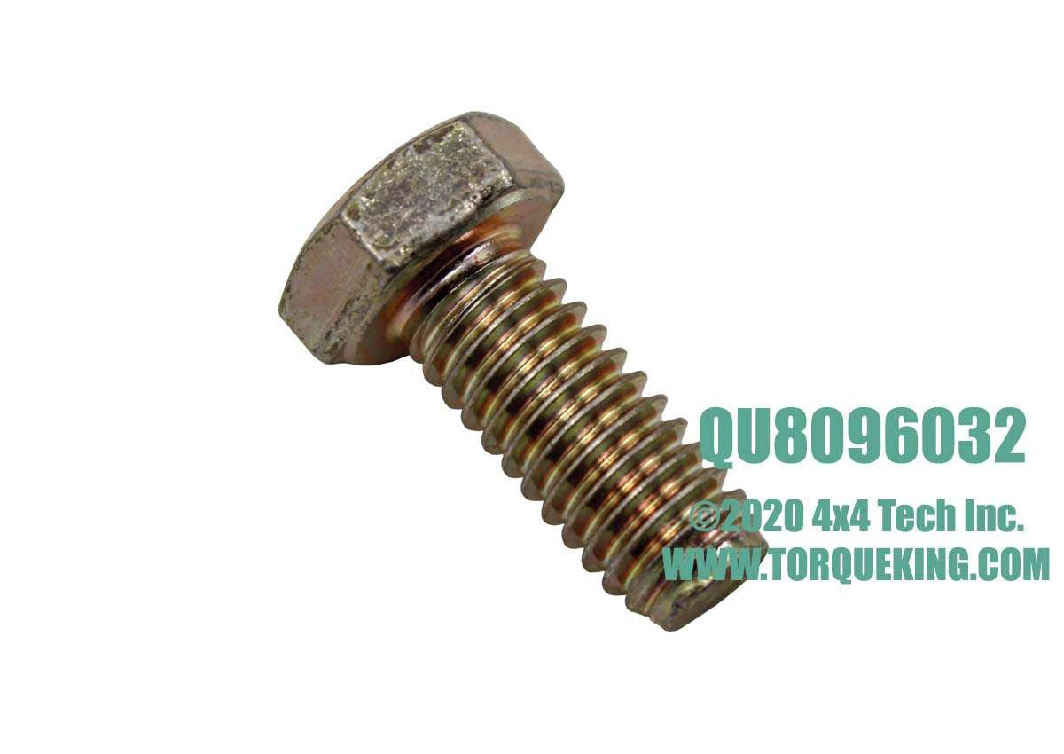 QU8096032 5/16-18 x 3/4 UNC Grade 8 Coarse Thread Hex Head Bolt Torque King 4x4