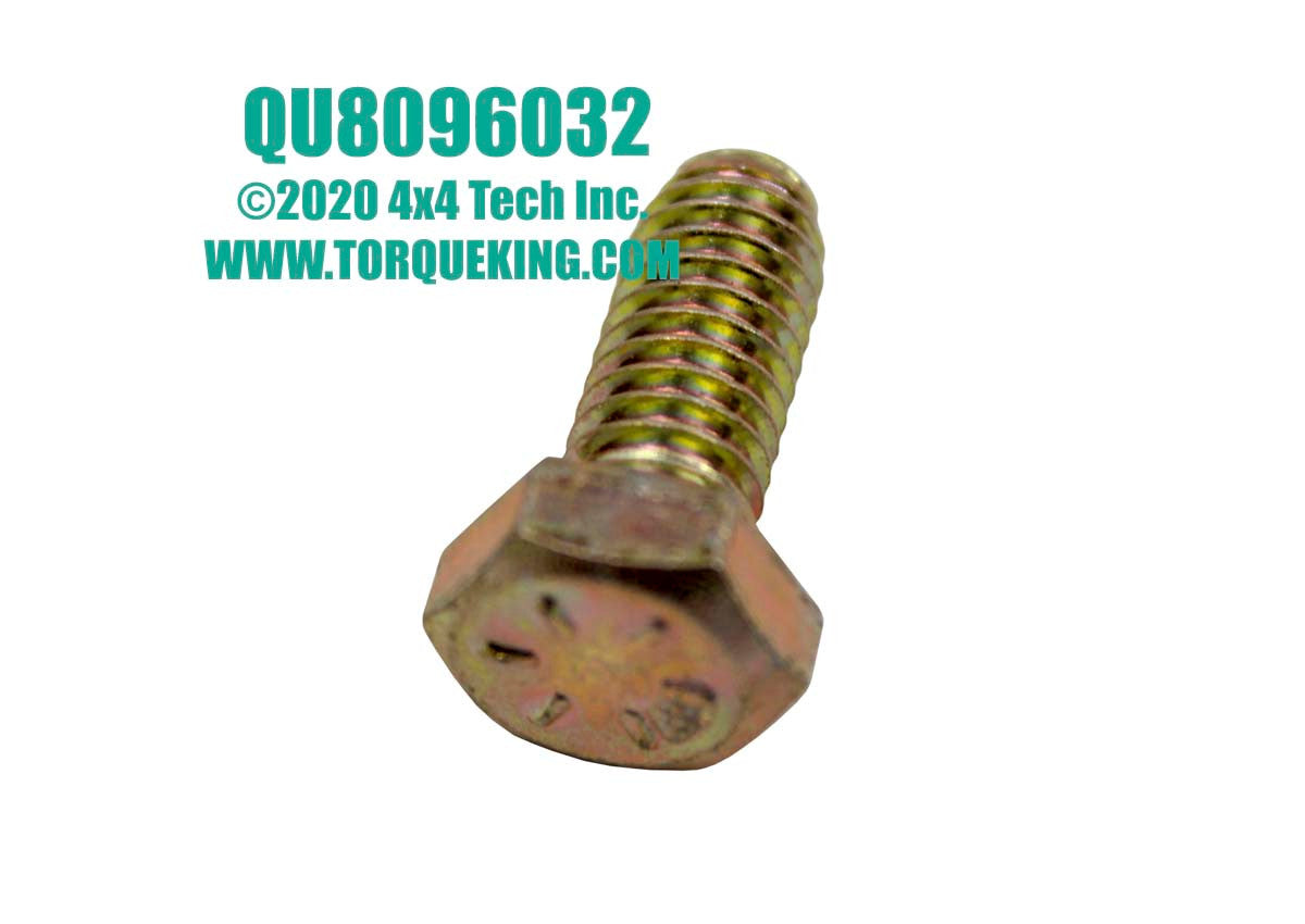 QU8096032 5/16-18 x 3/4 UNC Grade 8 Coarse Thread Hex Head Bolt Torque King 4x4
