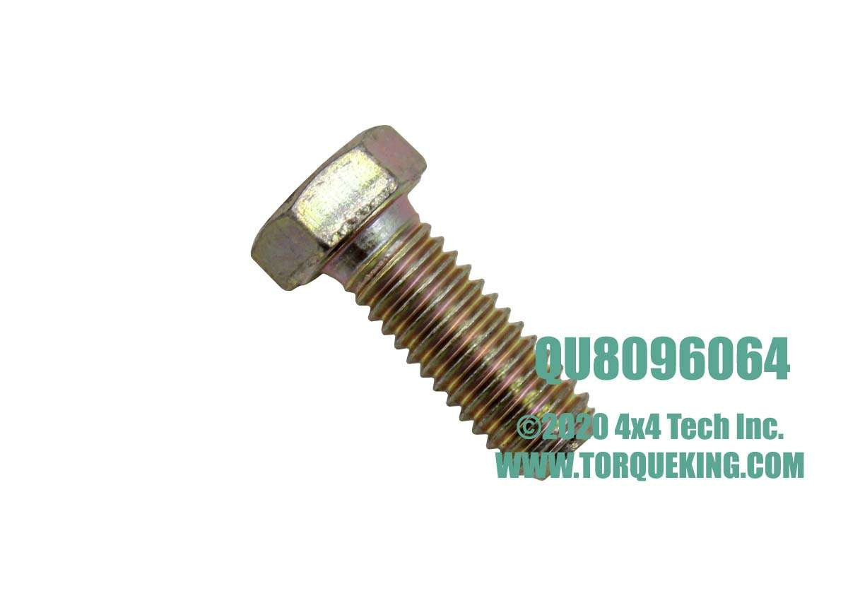 QU8096064 3/8-16 x 1 UNC Grade 8 Coarse Thread Hex Head Bolt Torque King 4x4