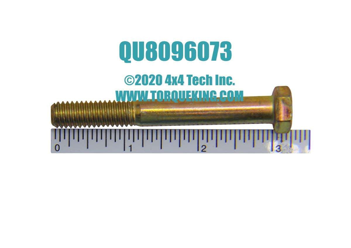QU8096073 3/8-16 x 3 UNC Grade 8 Coarse Thread Hex Head Bolt Torque King 4x4