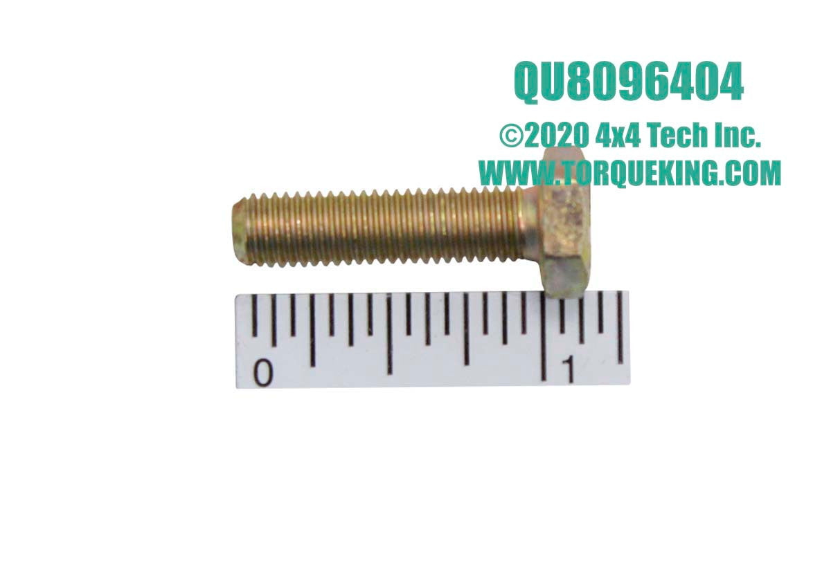 QU8096404 1/4-28 x 1 UNF Grade 8 Fine Thread Hex Head Bolt Torque King 4x4