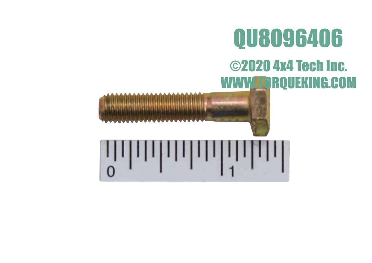 QU8096406 1/4-28 x 1 1/4 UNF Grade 8 Fine Thread Hex Head Bolt Torque King 4x4