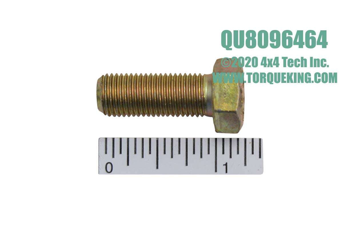 QU8096464 3/8-24 x 1 UNF Grade 8 Fine Thread Hex Head Bolt Torque King 4x4