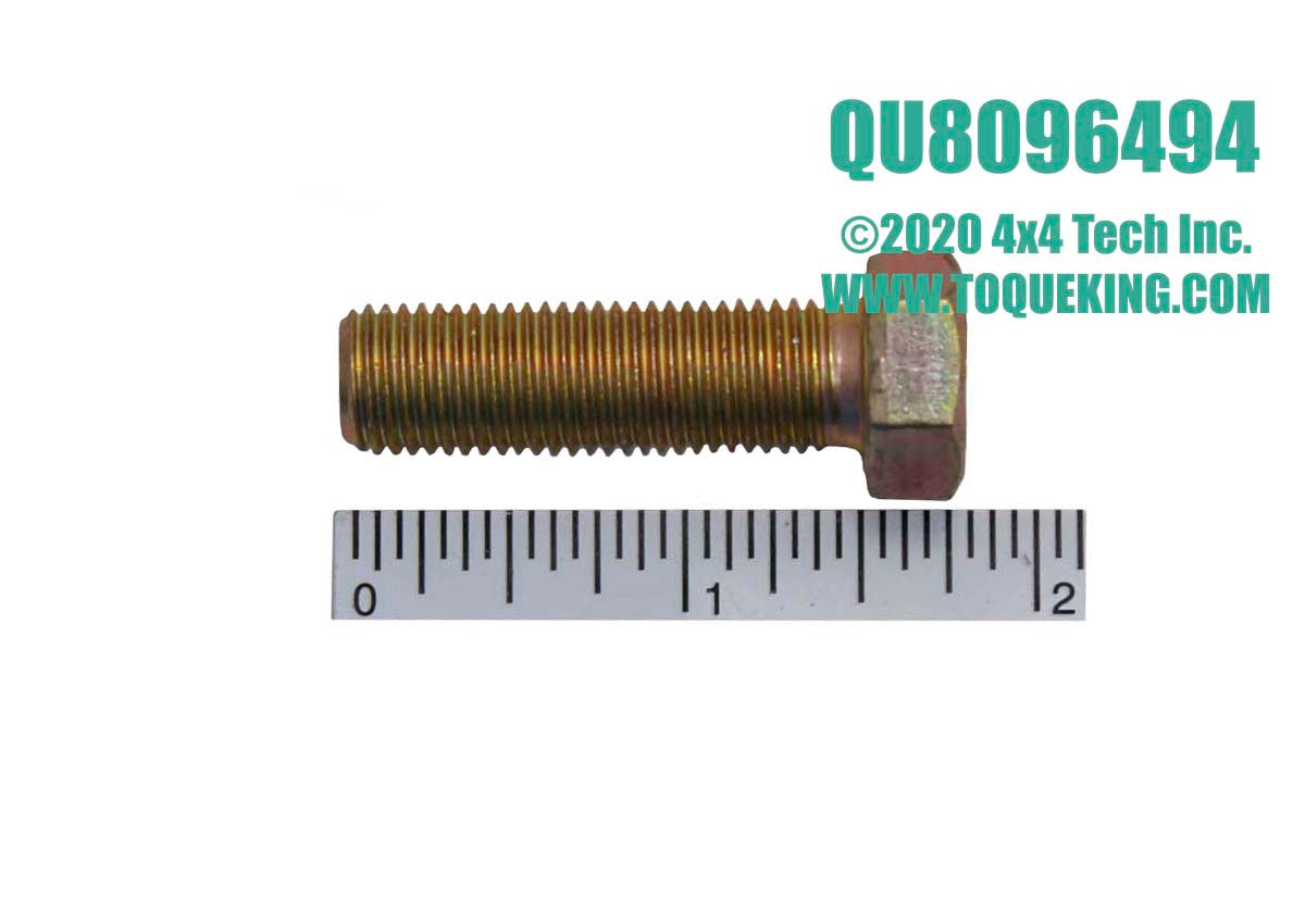 QU8096494 7/16-20 x 1 1/2 UNF Grade 8 Fine Thread Hex Head Bolt Torque King 4x4
