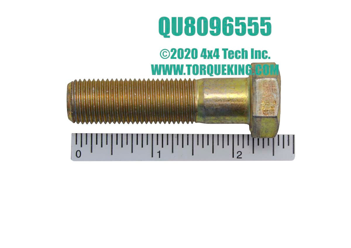 QU8096555 9/16-18 x 2 1/4 UNF Grade 8 Fine Thread Hex Head Bolt Torque King 4x4