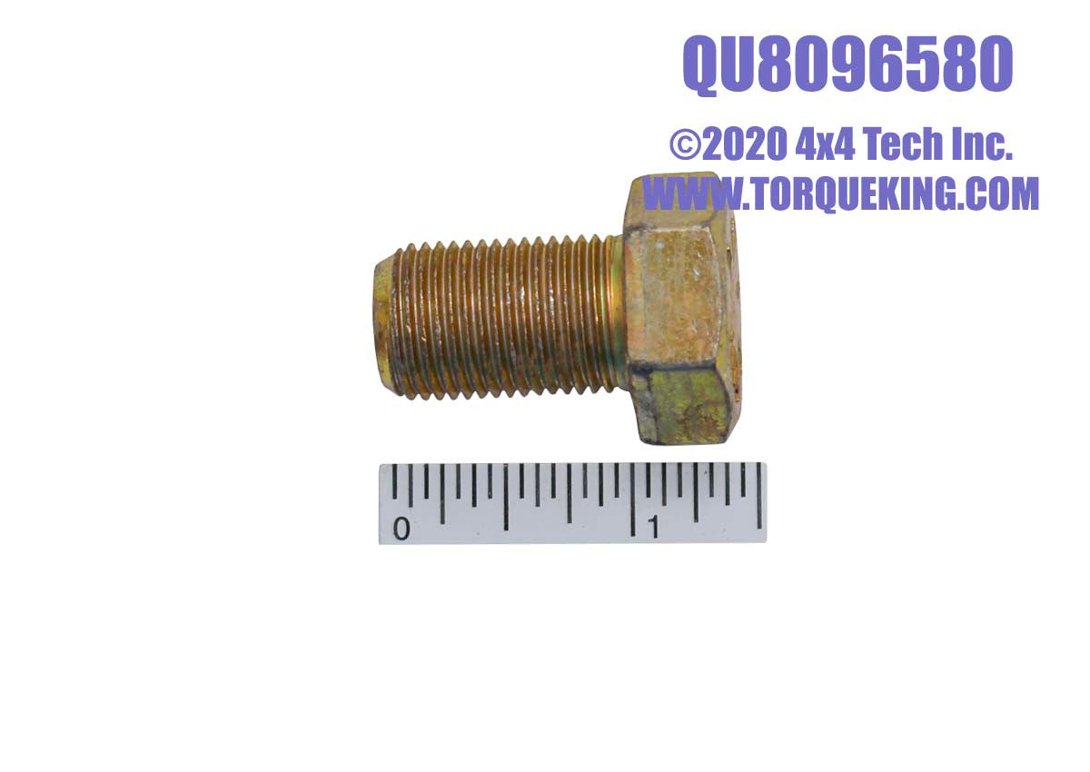QU8096580 5/8-18 x 1 UNF Grade 8 Fine Thread Hex Head Bolt Torque King 4x4