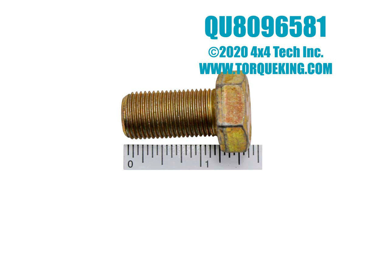 QU8096581 5/8-18 x 1 1/4 UNF Grade 8 Fine Thread Hex Head Bolt Torque King 4x4