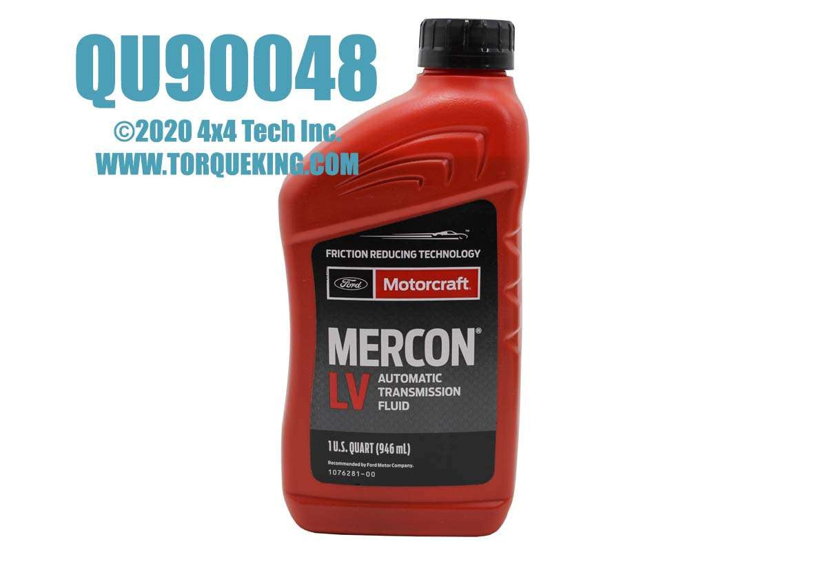 XT-10-QLVC QU90048 MERCON LV ATF and Transfer Case Fluid - 1 Quart Bottle Torque King 4x4