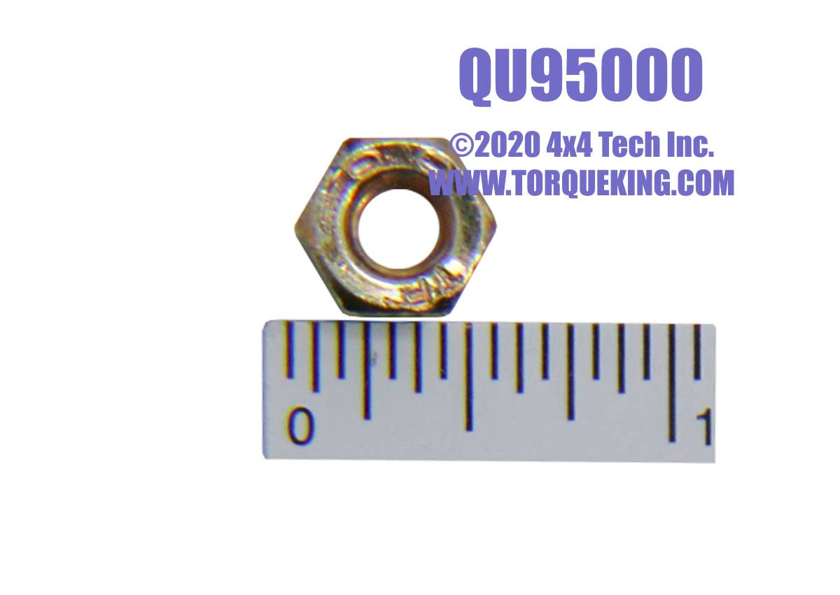QU95000 1/4"USS GR8 HEX NUT Torque King 4x4
