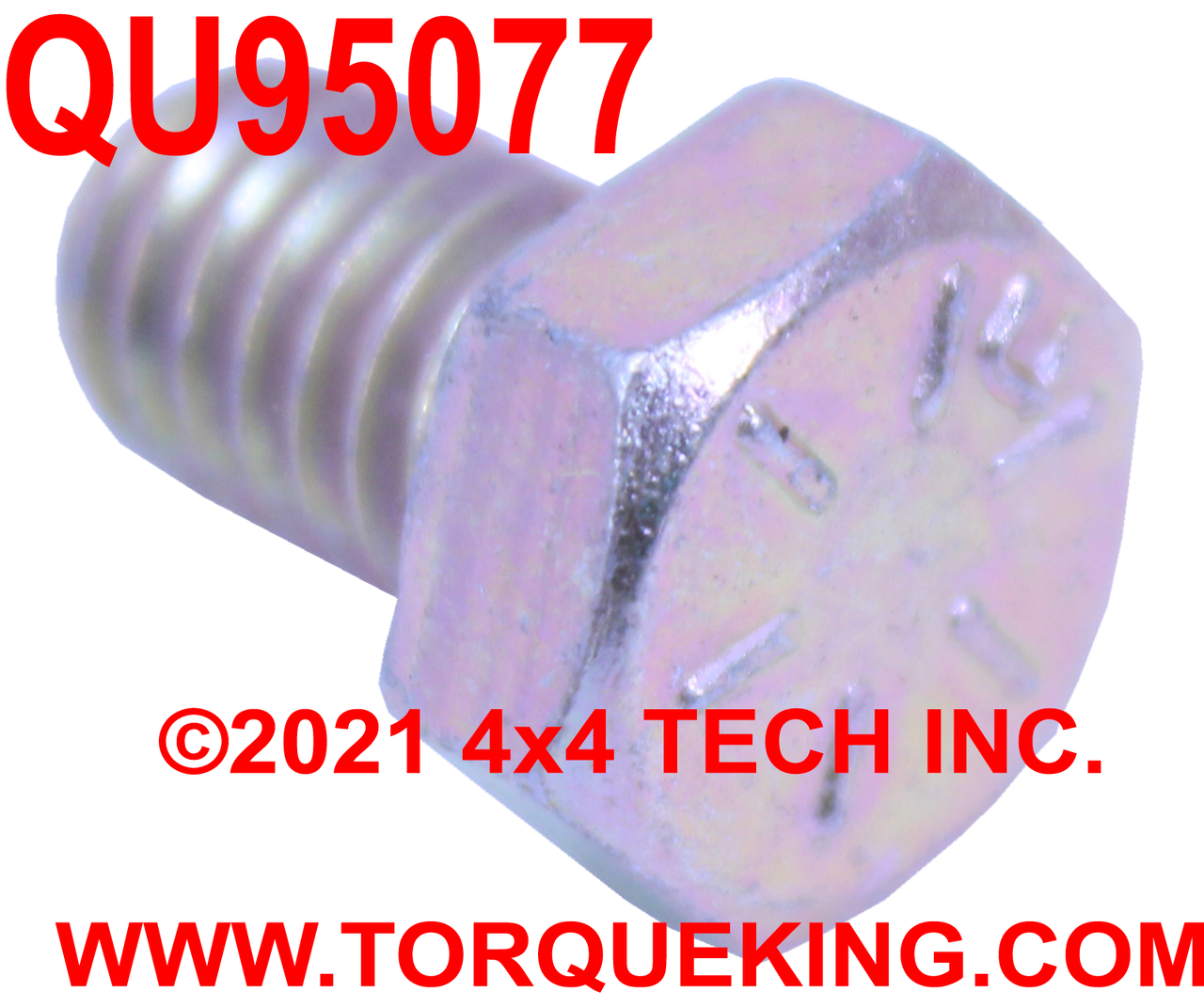 QU95077 5/16 X .5 GR8C BOLT Torque King 4x4