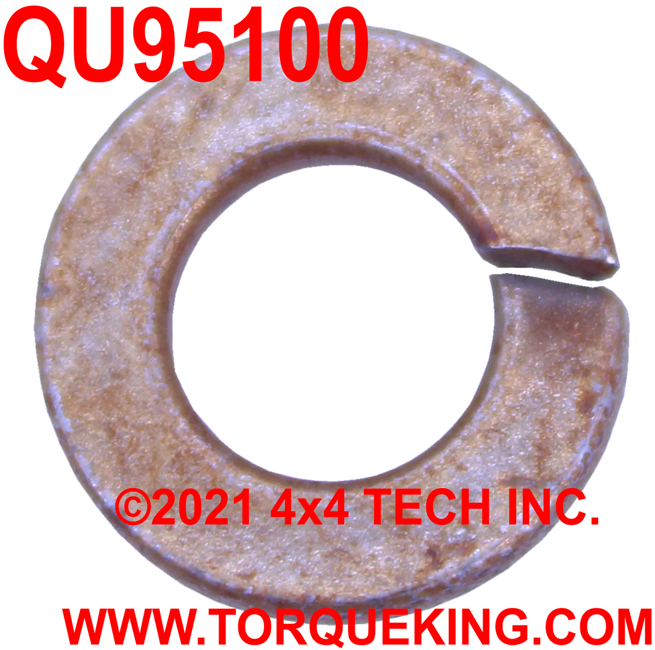 QU95100 1/4" GR8 LOCK WASHER Torque King 4x4
