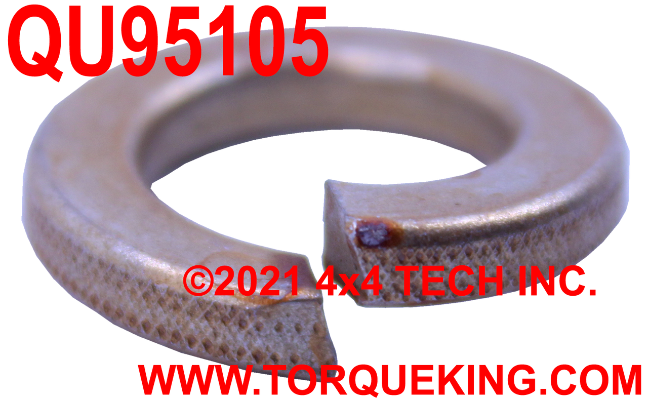 QU95105 9/16" USA Made Grade 8 Zinc Plated Split Lockwasher Torque King 4x4