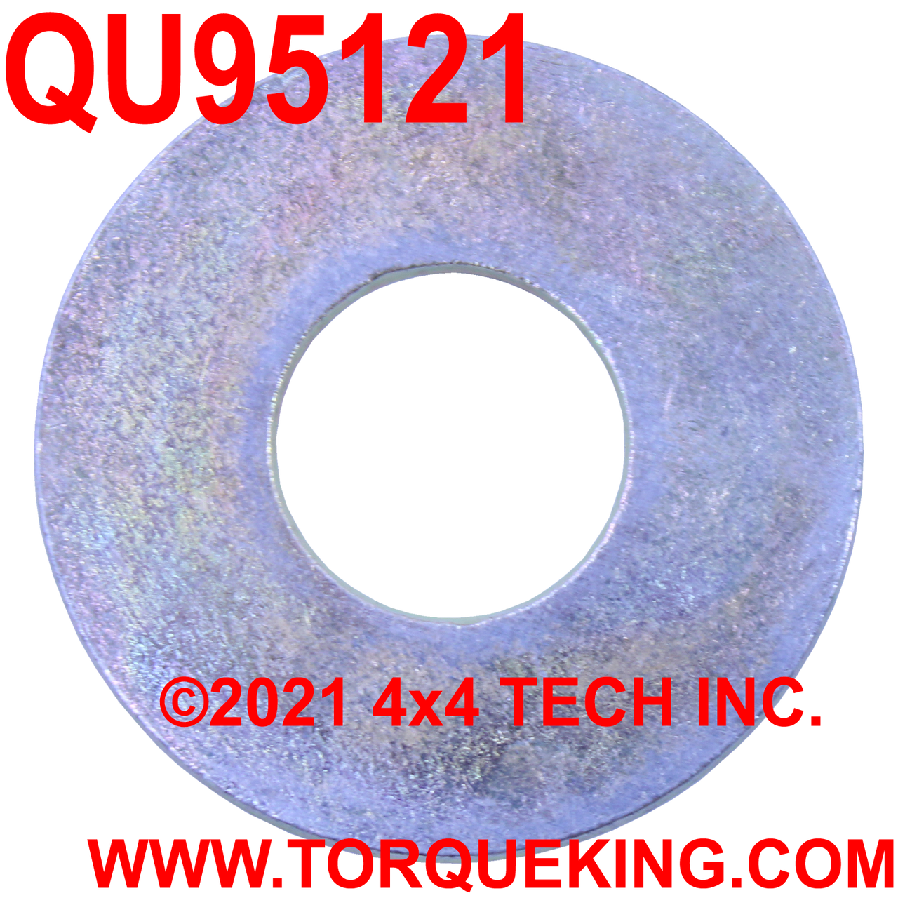 QU95121 9/16" USS FLAT WASHER Torque King 4x4