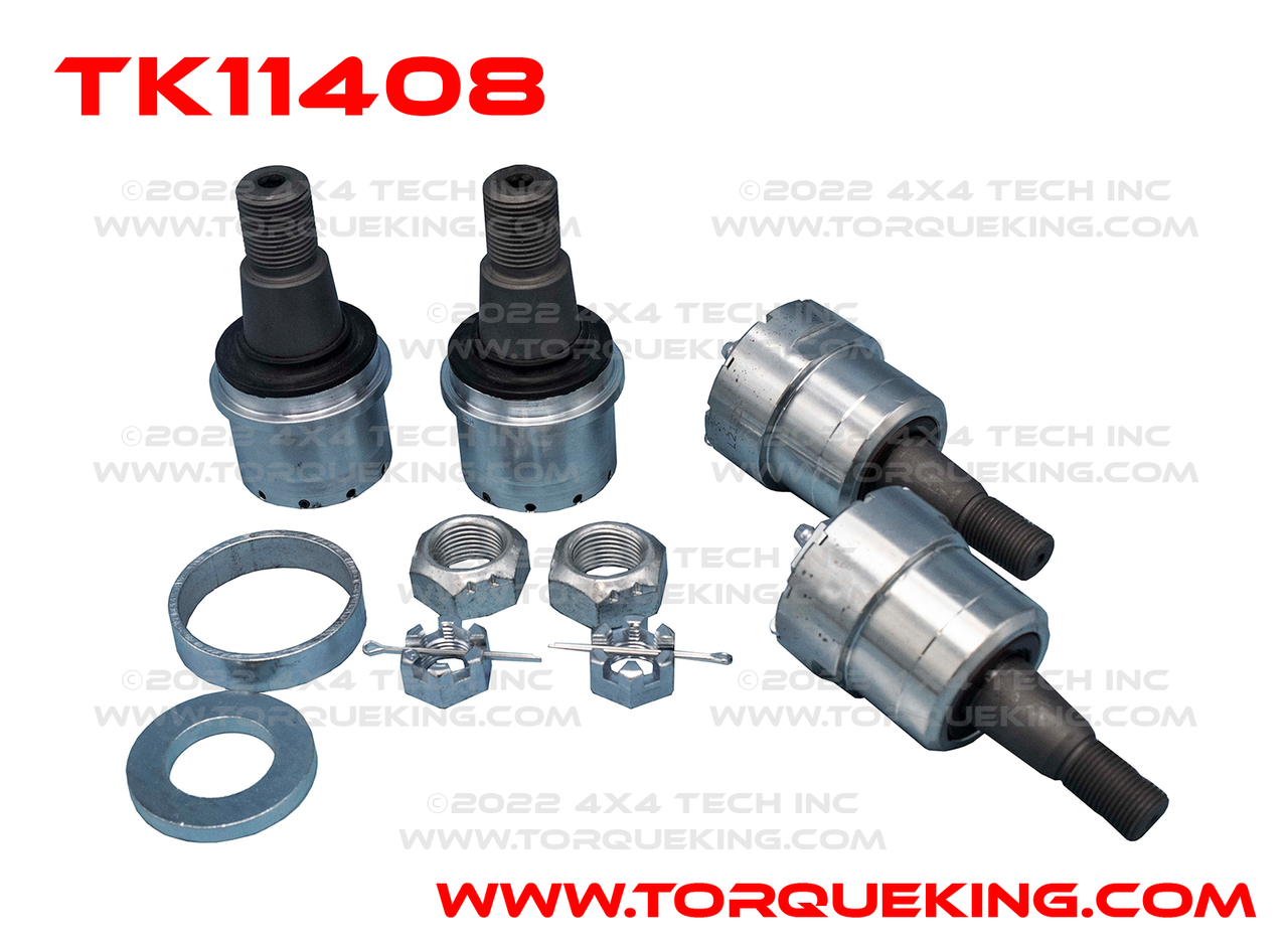 TK11408 Dynatrac Rebuildable Ball Joint Kit for 2013-up Ram with AAM 12 Bolt Axle Torque King 4x4
