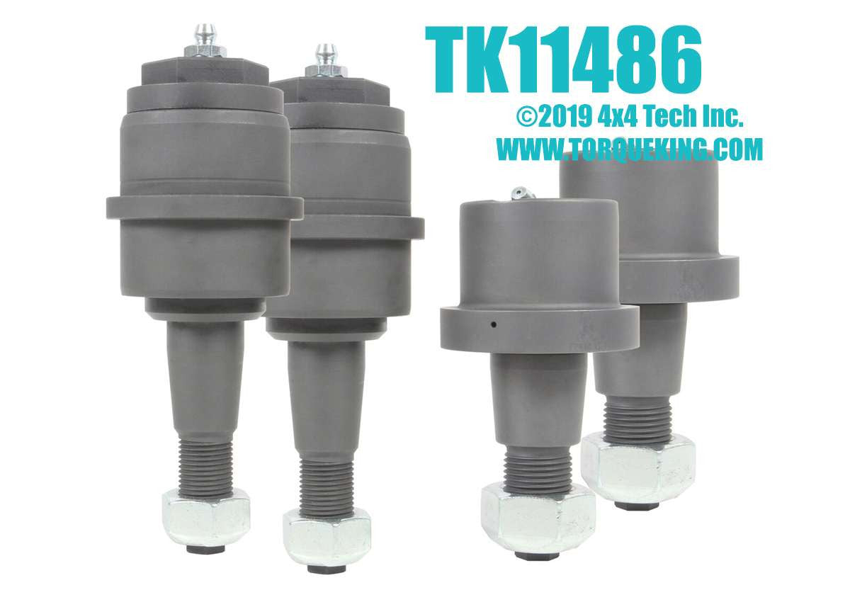 TK11486 Carli CS-DBJP-14 Ball Joint Set for Ram AAM 925 12 Bolt Axles Torque King 4x4