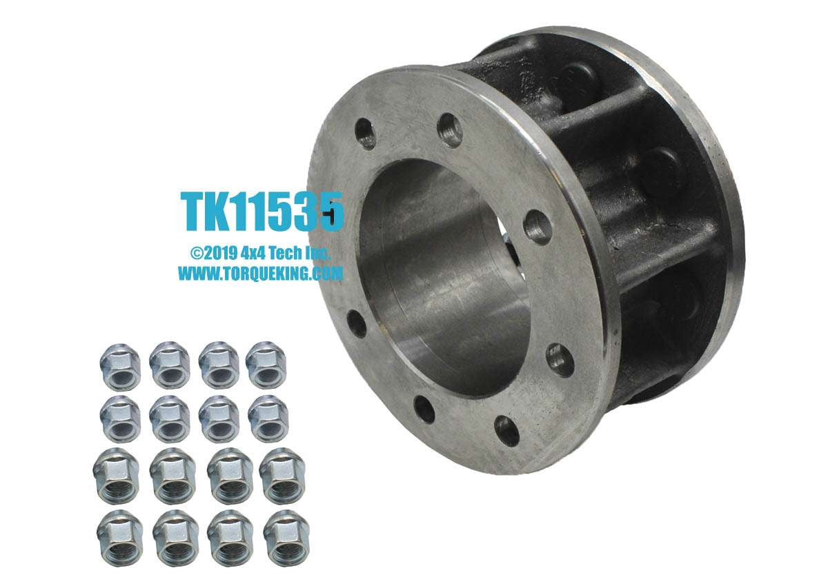 TK11535 Special SRW-DRW Adapter for 1975-1993 Dodge W300, W350 Torque King 4x4