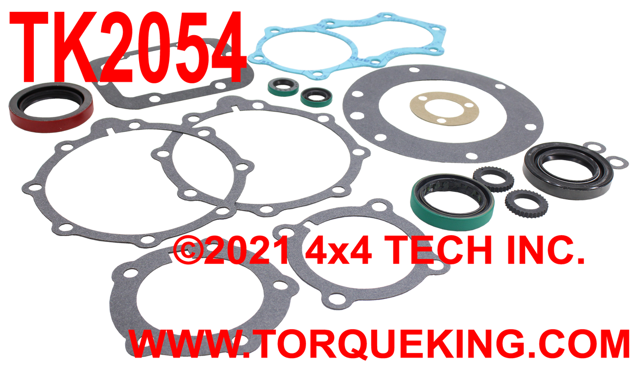 TK2054 Premium Dodge 29 Spline NP205 Transfer Case Gasket & Seal Kit Torque King 4x4