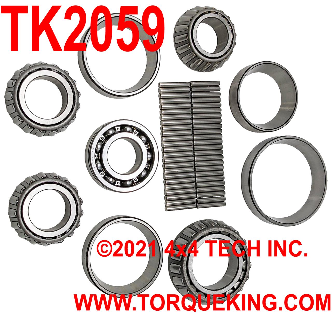 TK2059 Roxor Primary Bearing Only Kit Torque King 4x4