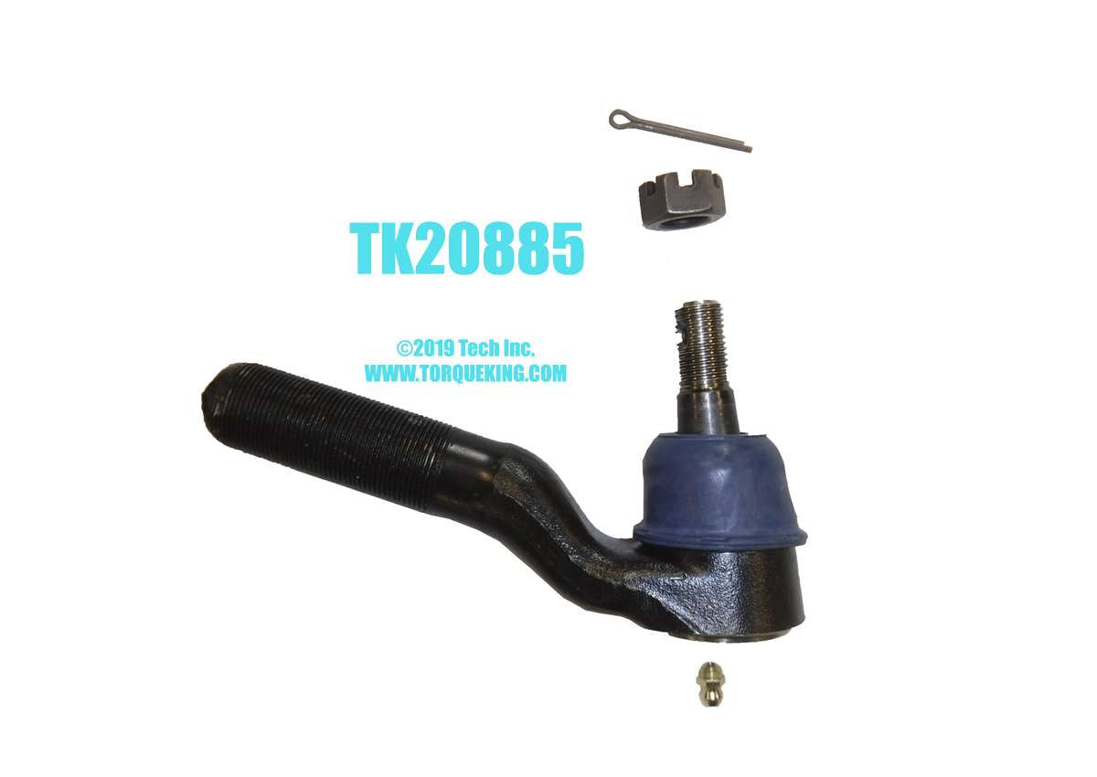 TK20885 Left Outer Tie Rod End for 1995, 1996, 1997 Ford F250 4x4 Torque King 4x4