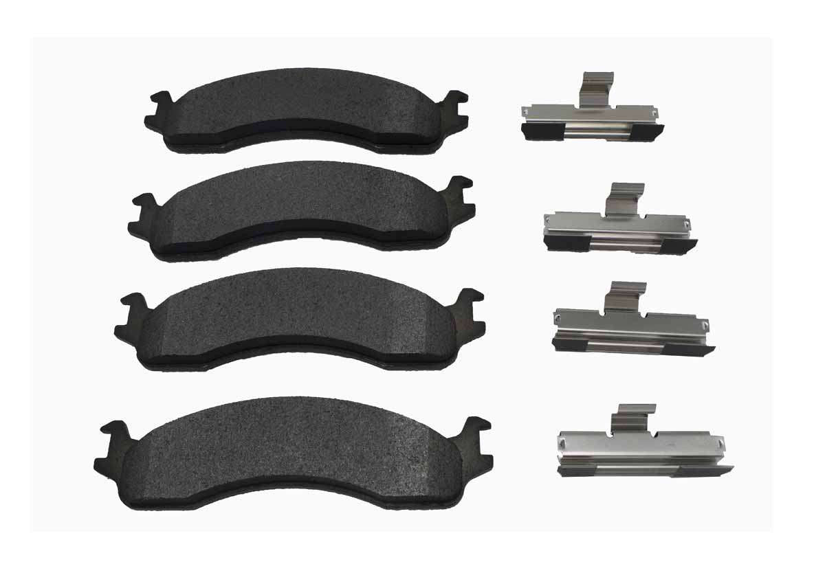 TK20892 Premium Front Disc Brake Pads for 1995-1997 Ford F250, F350 Torque King 4x4