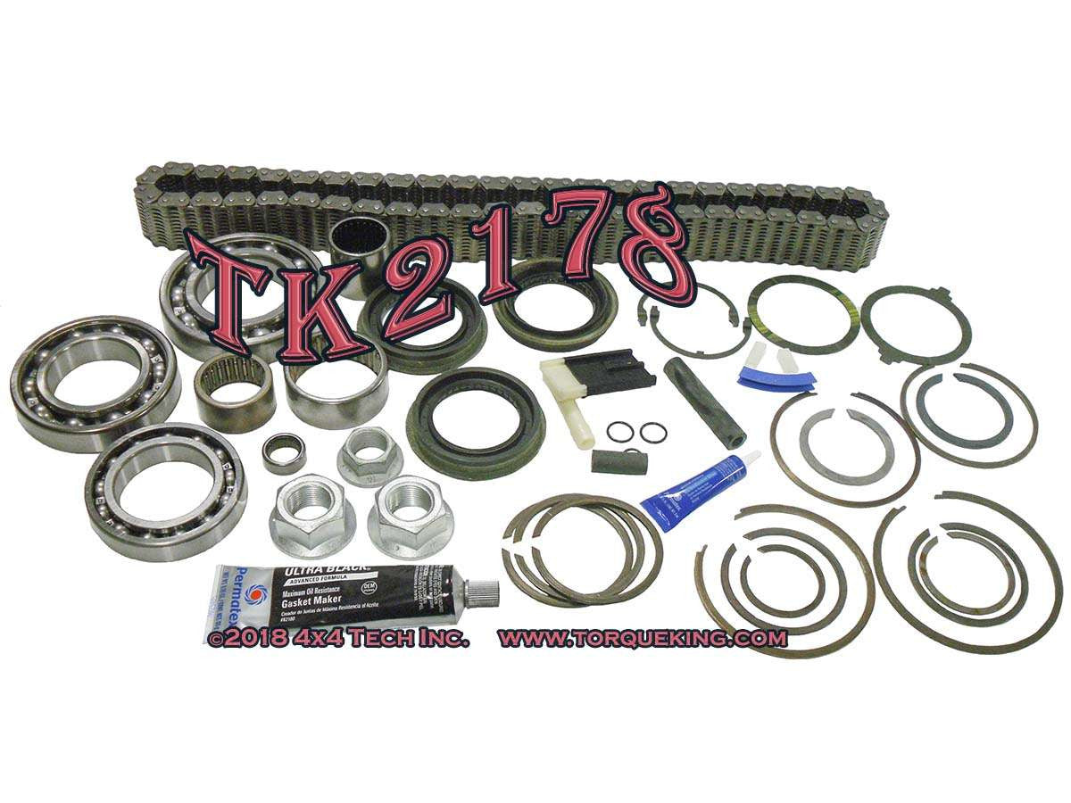 TK2178 Premium Quality Master Overhaul Kit GM NV273 Torque King 4x4