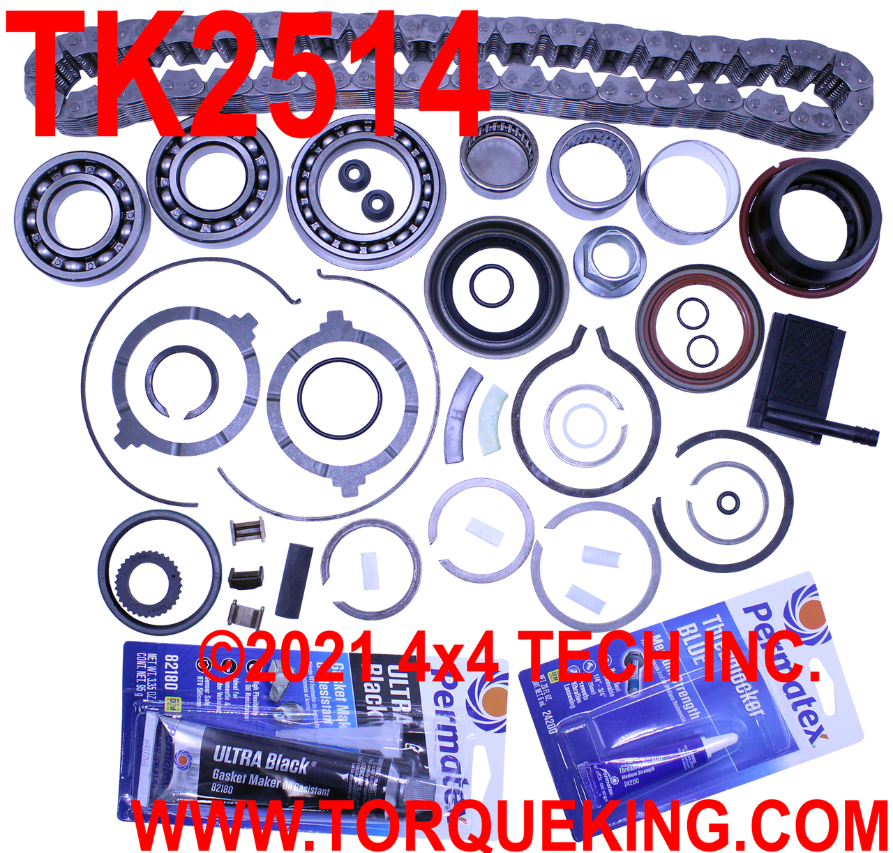 TK2514 1994-1997 Dodge NP241DLD TK Master Overhaul Kit Torque King 4x4