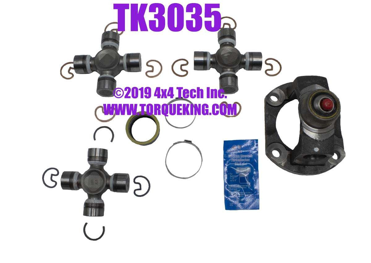 TK3035 Front CV Driveshaft Master Rebuild Kit for 1999 Dodge Torque King 4x4
