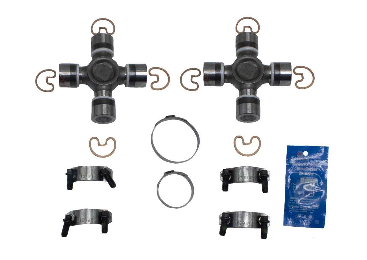 TK3038 Premium Rear Driveshaft U-Joint Kit for 1989-1993 Dodge with 1 Piece Driveshaft Torque King 4x4