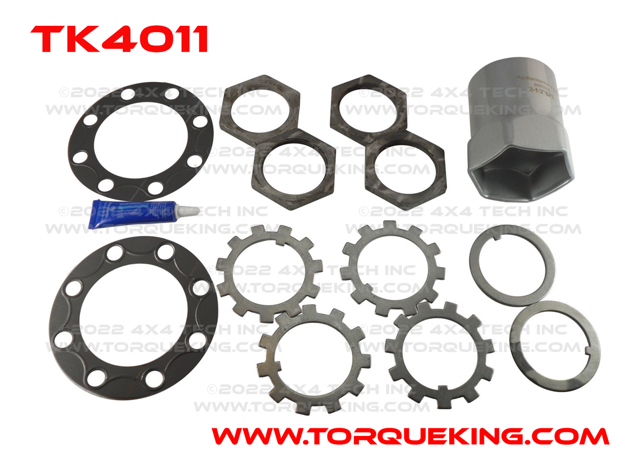 TK4011 Torque KingÂ® Spindle Nut Upgrade Kit with Socket Torque King 4x4