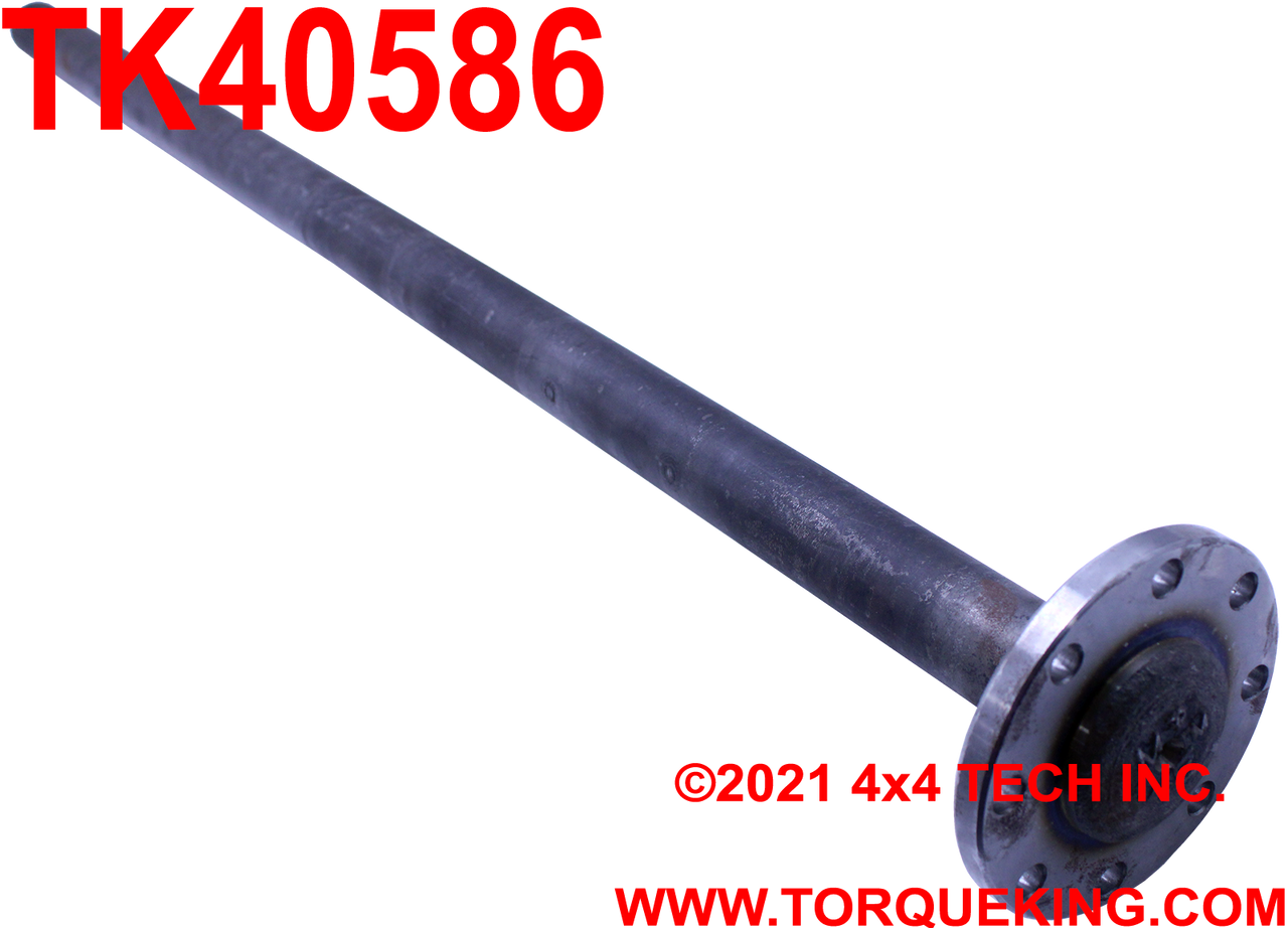 TK40586 Dana 70 1.5" x 35 Spline Rear Axle Shaft for Dodge W300, W350 DRW Cab & Chassis Torque King 4x4