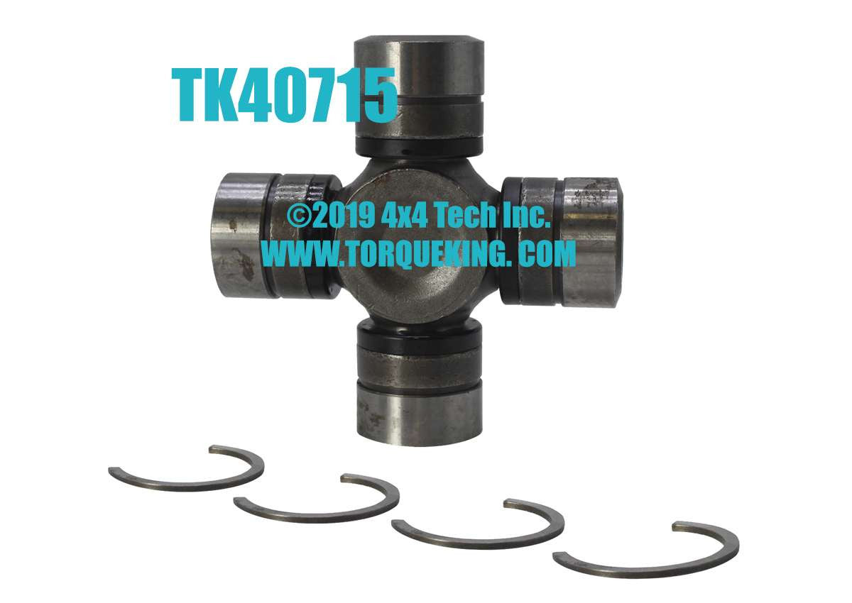 TK40715 Premium Factory Lubed Dana 50, Dana 60 1480WJ Axle U-Joint Torque King 4x4